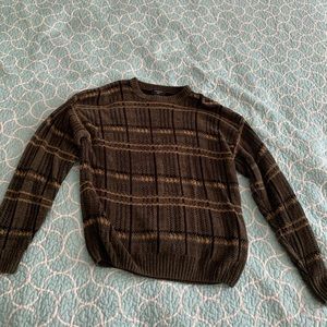 Soft Green Grandpa Sweater